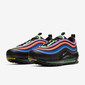 Nike Air Max 97 Electro Green Fuchsia Women 8.5